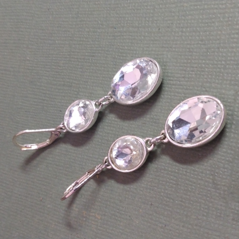 Rhinestone earrings